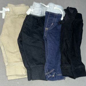 Carter’s 3 Month Pant Bundle X4